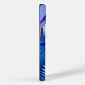 Blue Wave iPhone / iPad hoesje (Achterkant / Rechts)