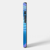 Blue Wave iPhone / iPad hoesje (Achterkant / Links)