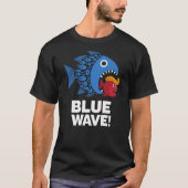 Blue Wave Kamala Funny Big Fish Eat Little Fish Tr T-shirt (Voorkant)