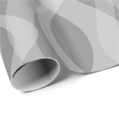 Blue Wave MCM Mid Century Abstract Moderne Wrappin Cadeaupapier (Rol Hoek)