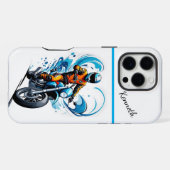 Blue Wave Motorrit iPhone Hoesje (Achterkant horizontaal)
