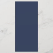 Blue Wave Seahorse Wedding V1 ID836 Menu (Achterkant)