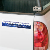 Blue Wave verkiezingscampagne 2018 gepersonaliseer Bumpersticker (Op Truck)