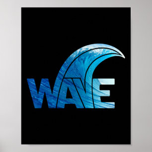 Blue Wave Vote Democratisch President 2020 verzet Poster