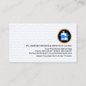 Blue Wave Waters sanitair Visitekaartje (Achterkant)