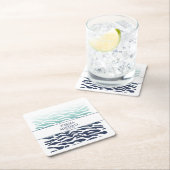 Blue Wave Wedding ID836 Kartonnen Onderzetters (Insitu)