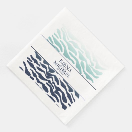 Blue Wave Wedding ID836 Servet (Hoek)