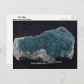 Blue Wavellite Arkansas Post Kantoor Briefkaart (Voorkant / Achterkant)