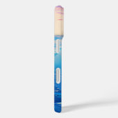 Blue Waves bij zonsondergang iPhone / iPad case (Achterkant / Rechts)