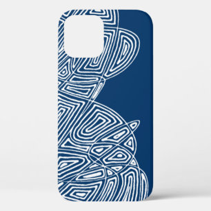 Blue Waves iPhone Case