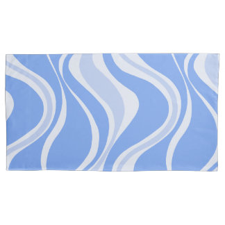 Blue Waves-Kussensloop Kussensloop