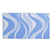 Blue Waves-Kussensloop Kussensloop (Achterkant-Rechts)
