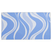 Blue Waves-Kussensloop Kussensloop (Voorkant-Rechts)