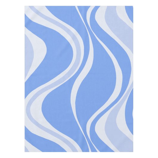 Blue Waves tafelkleed (Voorkant)