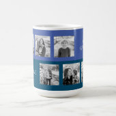 Blue We Love You Opa Six Foto Mok (Center)