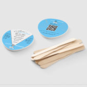 Blue Wedding Colors Spring Summer Wedding Colors Handwaaier (Niet-gemonteerd)