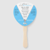Blue Wedding Colors Spring Summer Wedding Colors Handwaaier (Voorkant)