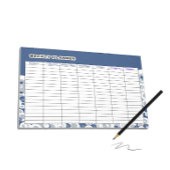 Blue Weekly planner Notitieblok