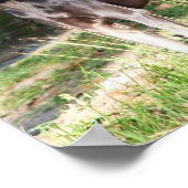 Blue Weimaraner Poster (Hoek)