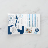 Blue Westerne Caribbean Cruise Passport Weduwnaar (Binnen)