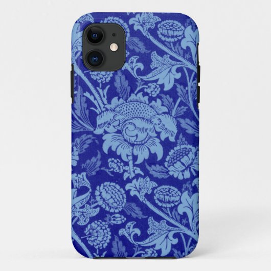 Blue Wey by William Morris Case-Mate iPhone Case (Achterkant)