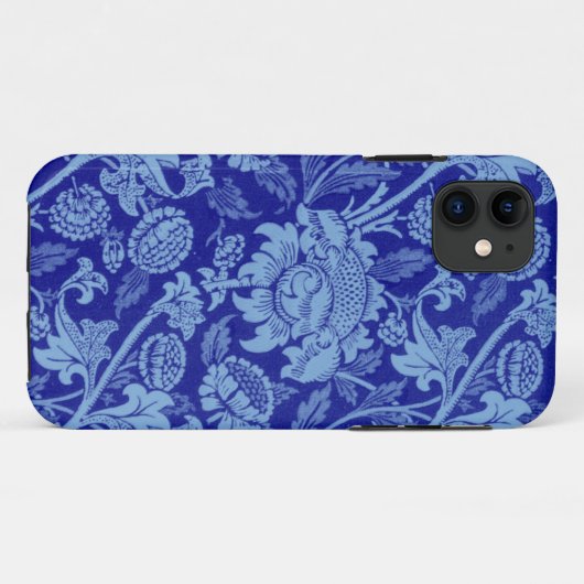 Blue Wey by William Morris Case-Mate iPhone Case (Achterkant (horizontaal))