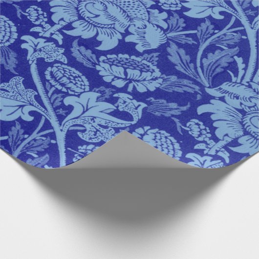 Blue Wey van William Morris Cadeaupapier (Hoek)