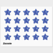 Blue Wey van William Morris Ster Sticker (Vel)