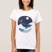 Blue Whale Dream T-shirt (Voorkant)