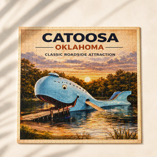 Blue Whale Route 66 Wegavontuur Legpuzzel