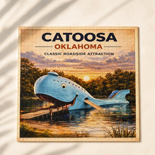 Blue Whale Route 66 Wegavontuur Legpuzzel