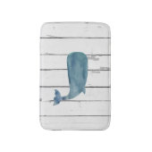 Blue Whale Shiplap Badkamer Decor Badmat (Voorkant Verticaal)