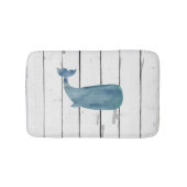 Blue Whale Shiplap Badkamer Decor Badmat (Voorkant)
