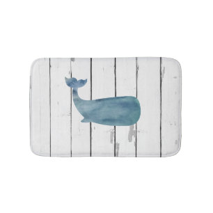 Blue Whale Shiplap Badkamer Decor Badmat