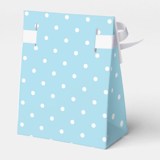 Blue Whale Theme Boy Baby shower Favor Box! Bedankdoosjes (Achterkant)