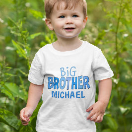 Blue Whimsical Cute Modern Brother Brother