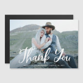 Blue Whimsy | Rustic Wedding Foto Dank u (Voorkant / Achterkant)