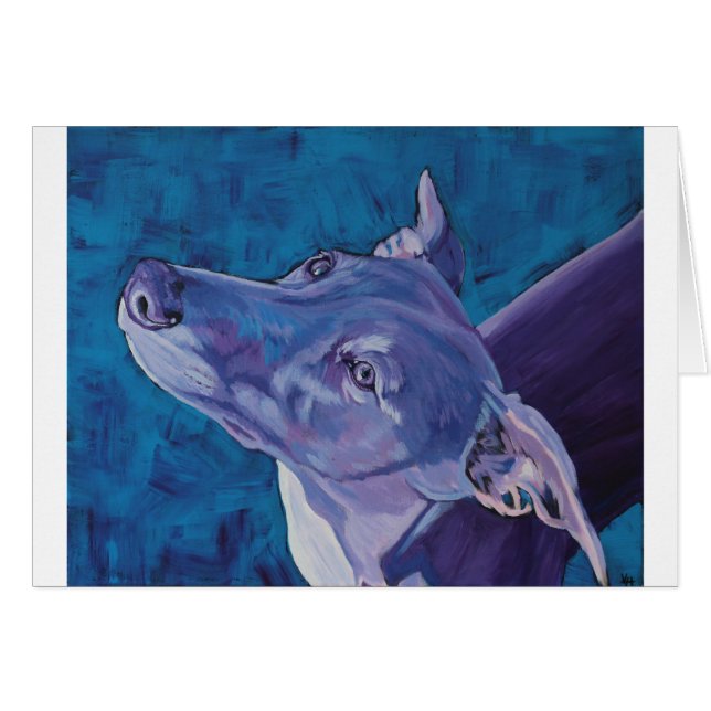 Blue Whippet (Voorkant Horizontaal)