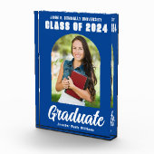 Blue White Afstuderen Arch Modern Afstuderen Fotoblokken (Rechts)