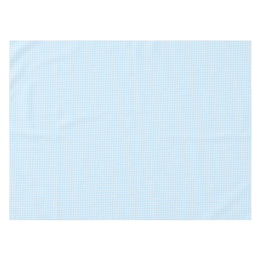 Blue White Checkered Check Pattern Modern Chic Tafelkleed (Voorkant (Horizontaal))