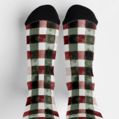 Blue White Chic Floral Sokken (Top)