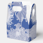 Blue White  Chinoiserie Floral Bedankdoosjes (Geopend)