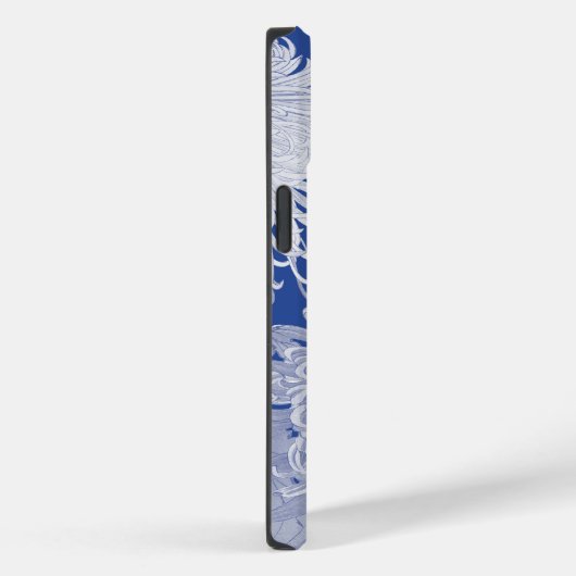 Blue White  Chinoiserie Floral Case-Mate iPhone Case (Achterkant / Rechts)