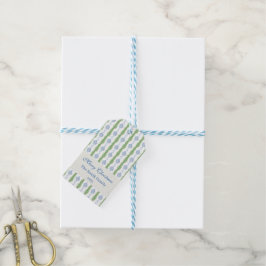 Blue & White Chinoiserie Garland Grandmillennial Cadeaulabel