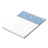 Blue White Delft Cornflower Art Notitieblok (Linkerzijde)