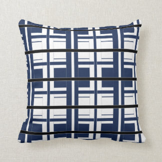 Blue White en Black Classic Kussen