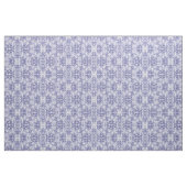 Blue White Floral Designer Fabric Stof (Fat Quarter)