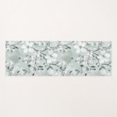 Blue White Flowers  Yogamat (Voorkant (horizontaal))