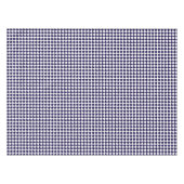 Blue White Gecontroleerd modern patroondepot Tafelkleed (Voorkant (Horizontaal))