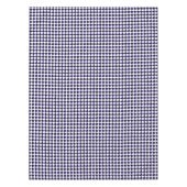 Blue White Gecontroleerd modern patroondepot Tafelkleed (Voorkant)